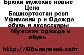 Брюки мужские новые › Цена ­ 500 - Башкортостан респ., Уфимский р-н Одежда, обувь и аксессуары » Мужская одежда и обувь   